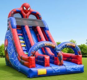 T8-8310 Escorregador Seco Inflável com Tema do Homem-Aranha