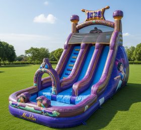 T8-8597 Escorregador Aquático Inflável com Tema Aladdin