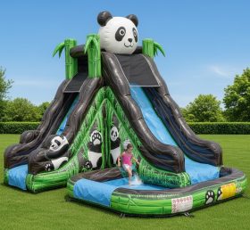 T8-8503 Escorregador Aquático Inflável Tema Panda