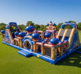 T6-6135 Parque Infantil Inflável Aladdin