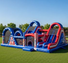 T6-6138 Playground Inflável Estilo Americano