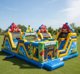 T6-6140 Parque Infantil Inflável Angry Birds