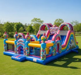 T6-6144 Parque Infantil Inflável de Aniversários