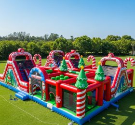 T6-6153 Parque Infantil Inflável de Natal