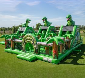T6-6161 Parque Infantil Inflável de Dinossauro