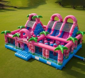 T6-6171 Parque Infantil Inflável Flamingo