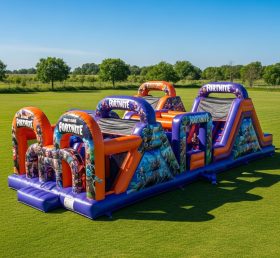 T7-3621 Curso de Obstáculos Inflável Fortnite