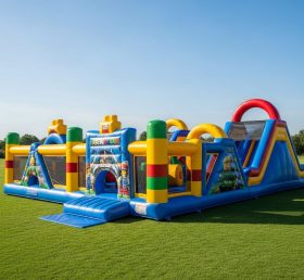 T6-6177 Playground Inflável Lego