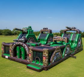 T6-6187 Playground Inflável Estilo Militar