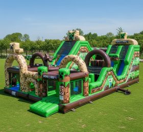 T6-6188 Playground Inflável Minecraft