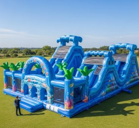 T6-6195 Parque Inflável com Tema Oceânico