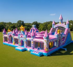 T6-6204 Parque Infantil Inflável para Festas de Princesa
