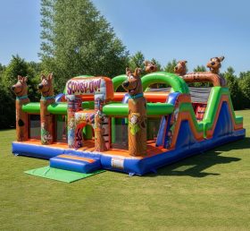 T6-6208 Parque Infantil Inflável Scooby-Doo