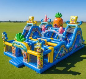 T6-6213 Playground Inflável do Bob Esponja
