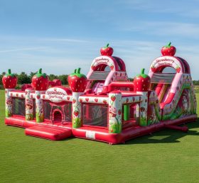 T6-6215 Playground Inflável Moranguinho