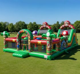 T6-6218 Parque Infantil Inflável Super Mario