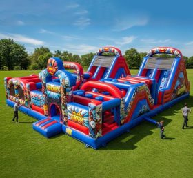 T6-6216 Playground Inflável de Super-herói