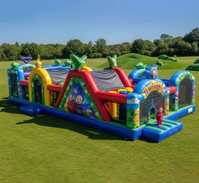 T6-6219 Playground Inflável dos Teletubbies