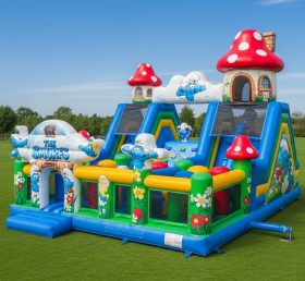 T6-6225 Parque Inflável dos Smurfs