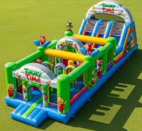 T7-3679 Curso de Obstáculos Inflável Timmy Time