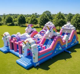 T6-6234 Playground Inflável de Unicórnio