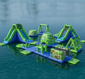 S202 Parque Aquático Inflável com Tema Ben 10