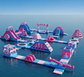 S203 Parque Aquático Inflável com Tema de Doces