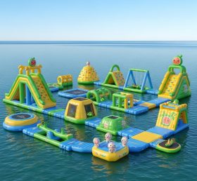 S205 Parque Aquático Inflável com Tema Cocomelon