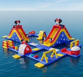 S225 Parque Aquático Inflável com Tema do Mickey e Minnie