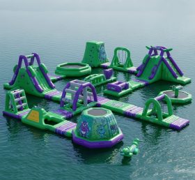 Parque Aquático Inflável com Tema de Monstro S232