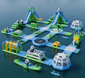 S244 Parque Aquático Inflável com Tema de Panda