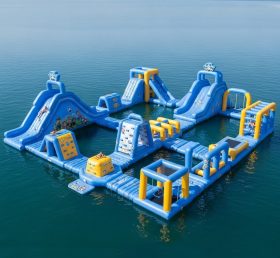 S246 Parque Aquático Inflável com Tema Patrulha Canina