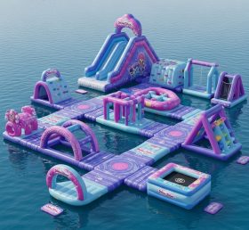 S261 Parque Aquático Inflável Tema Shimmer & Shine