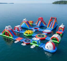 S263 Parque Aquático Inflável com Tema do Snoopy