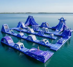 S264 Parque Aquático Inflável com Tema Espacial