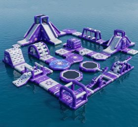S265 Parque Aquático Inflável com Tema Espacial