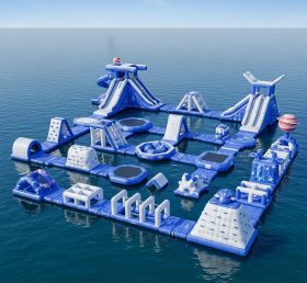 S266 Parque Aquático Inflável com Tema Espacial