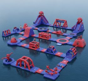 S267 Parque Aquático Inflável com Tema do Homem-Aranha