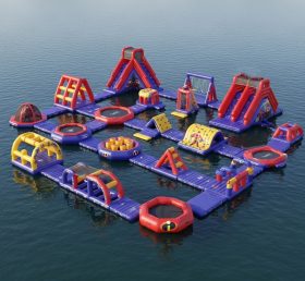 S276 Parque Aquático Inflável Tema Os Incríveis