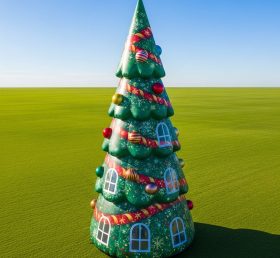 C1-602 Grande Árvore de Natal Inflável para Eventos Festivos e Exposições Sazonais