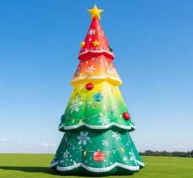 C1-605 Grande Árvore de Natal Inflável para Eventos e Promoções Festivas