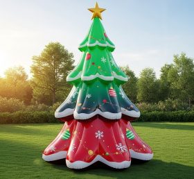 C1-608 Árvore de Natal Inflável para Eventos Comerciais e Exposições de Férias