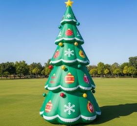 C1-625 Árvore de Natal Inflável para Eventos Festivos e Promoções Sazonais