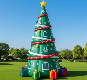 C1-631 Árvore de Natal Inflável para Decorações e Eventos Festivos