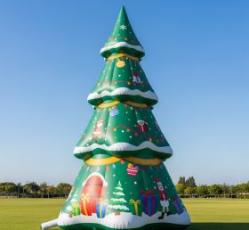 C1-633 Grande Árvore de Natal Inflável para Decorações Sazonais e Uso Comercial