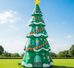 C1-644 Grande Árvore de Natal Inflável para Celebrações e Eventos Comerciais