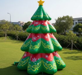 C1-659 Árvore de Natal Inflável para Eventos e Promoções de Férias