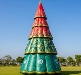 C1-657 Grande Árvore de Natal Inflável para Eventos e Promoções Industriais