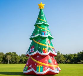 C1-661 Árvore de Natal Inflável para Decorações de Feriado em Ambientes Comerciais e Eventos