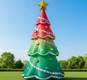 C1-663 Árvore de Natal Inflável para Eventos e Celebrações de Férias